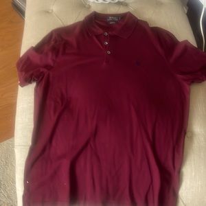 Men's Classic-Fit Mesh Ralph Lauren Polo Shirt size large, excellent condition